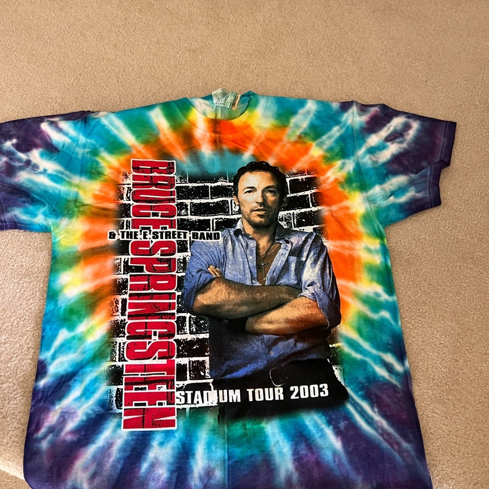 Bruce Springsteen concert tshirt 2003